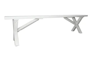 Scottsdale Sittebenk 180 cm - Hvit - Hagemøbler - Utesofa - Benker