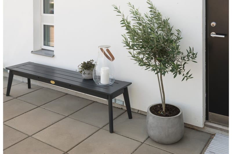 Stoltö Benk Svart - Hillerstorp - Hagemøbler - Utesofa - Benker