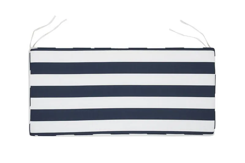 Sutko Hagebenk 160 cm - Natur/Blå/Akacia - Hagemøbler - Utesofa - Benker