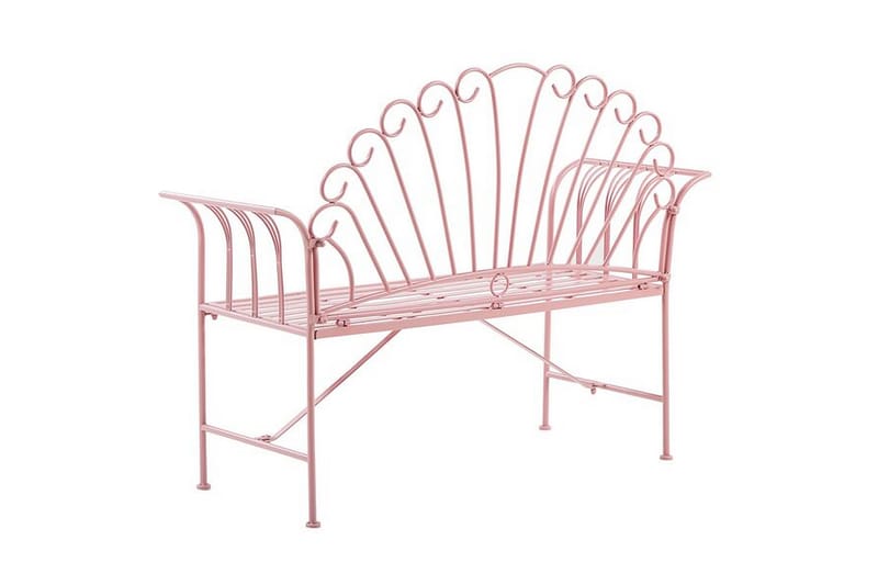 Torocany Hagebenk - Rosa - Hagemøbler - Utesofa - Benker