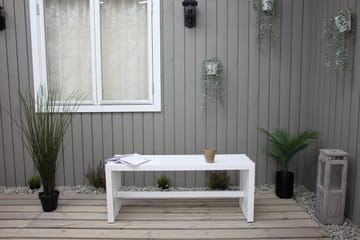 Ulrey Benk - Hvit - Hagemøbler - Utesofa - Benker