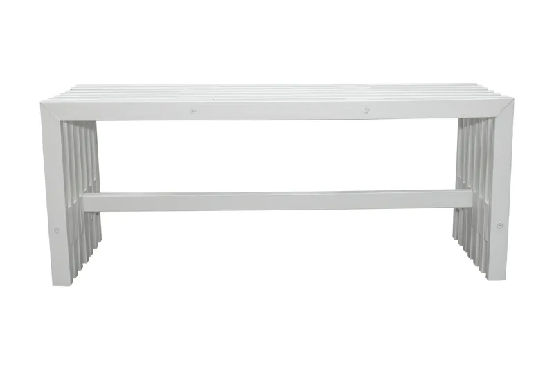 Ulrey Benk - Hvit - Hagemøbler - Utesofa - Benker