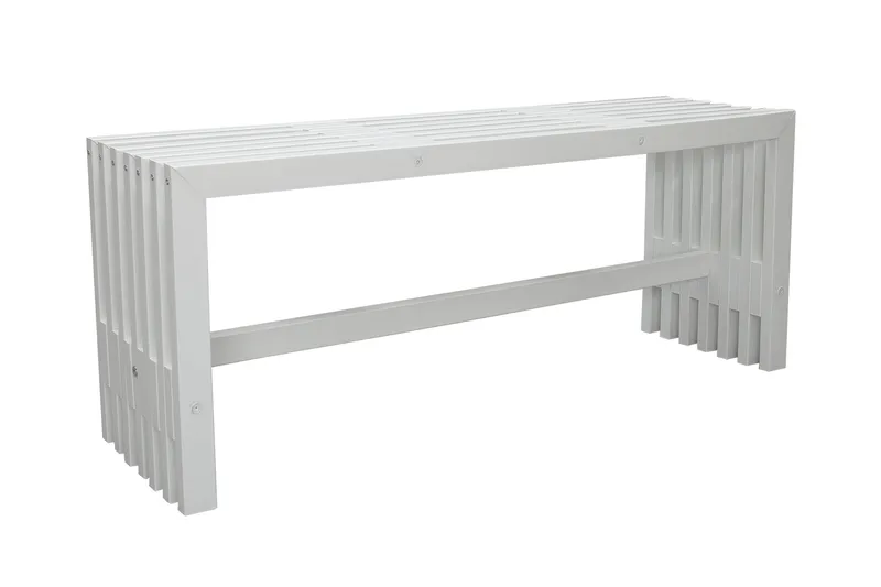 Ulrey Benk - Hvit - Hagemøbler - Utesofa - Benker