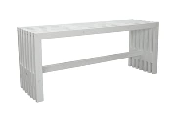 Ulrey Benk - Hvit - Hagemøbler - Utesofa - Benker