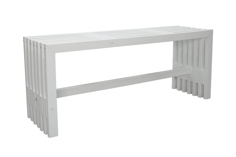 Ulrey Benk - Hvit - Hagemøbler - Utesofa - Benker