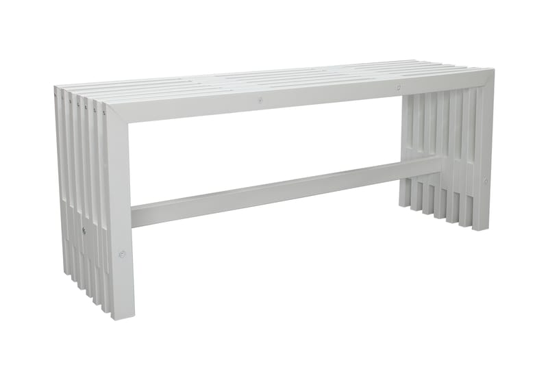 Ulrey Benk - Hvit - Hagemøbler - Utesofa - Benker