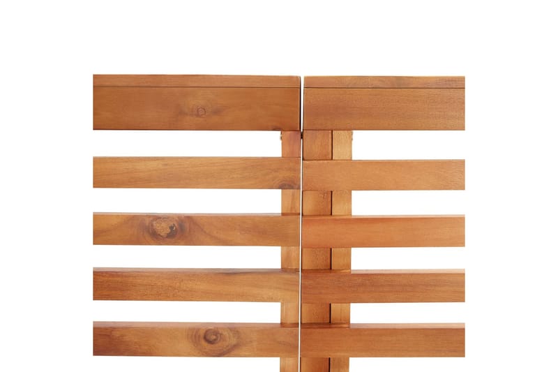 Utendørs hjørnebenk 140 cm heltre akasie - Brun - Hagemøbler - Utesofa - Benker