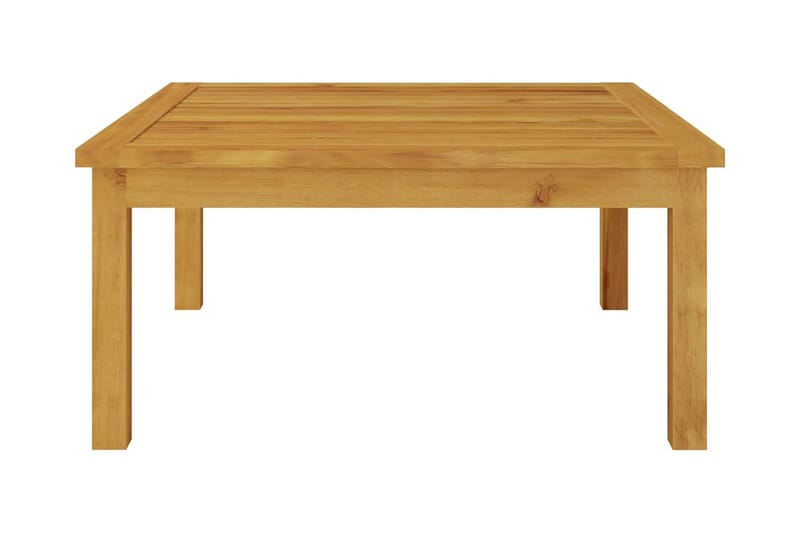 Utendørs salongbord 63x63x30 cm heltre akasie - Brun - Hagemøbler - Utesofa - Benker