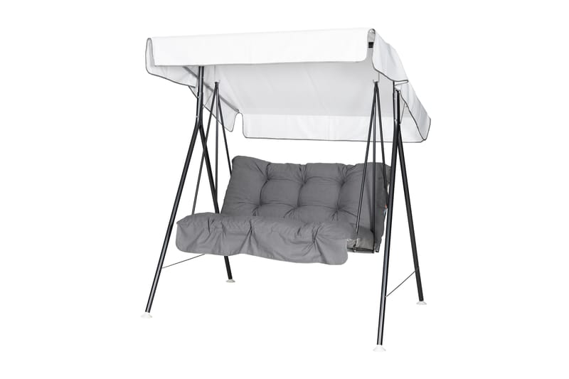 Duetto Komplett Hengekøye 130 cm - Grå - Hagemøbler - Utesofa - Hammocker