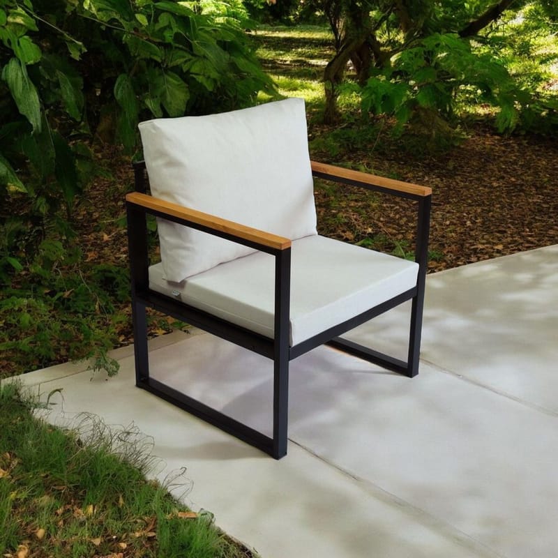 Feylan Hagesofa 70 cm - Beige - Hagemøbler - Utesofa - Hagebenk & hagesofa