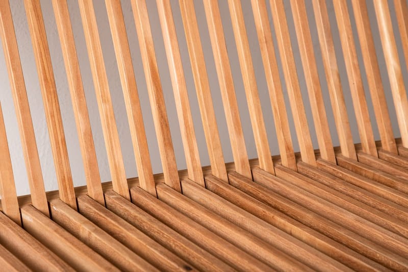 Ghana sofabenk 100 cm utendørs - Natur - Hagemøbler - Utesofa - Benker