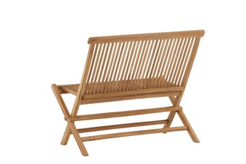 Ghana sofabenk 100 cm utendørs - Natur - Hagemøbler - Utesofa - Benker