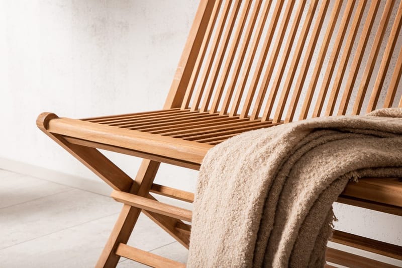 Ghana sofabenk 100 cm utendørs - Natur - Hagemøbler - Utesofa - Benker