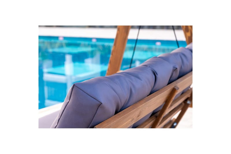 Hage dobbelsvingstol Taharoa Antrasitt - Antrasitt - Hagemøbler - Utesofa - Hengesofa