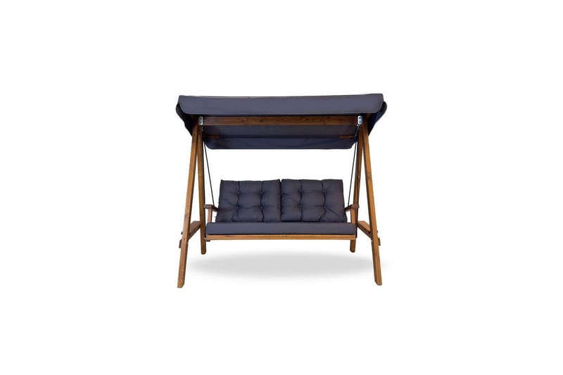 Hage dobbelsvingstol Taharoa Antrasitt - Antrasitt - Hagemøbler - Utesofa - Hengesofa