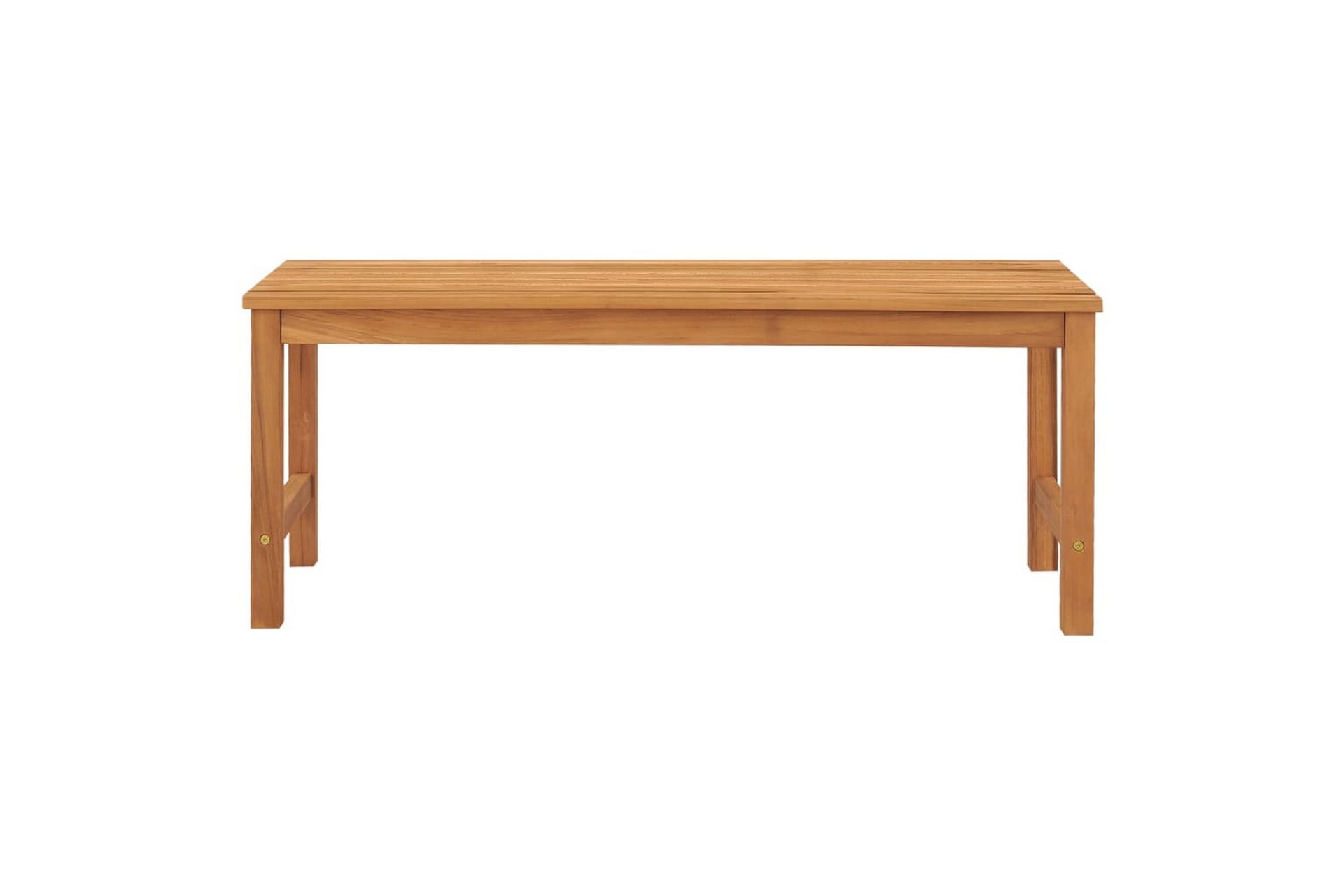 Hagebenk 114 cm heltre teak - Brun - Hagemøbler - Utesofa - Benker