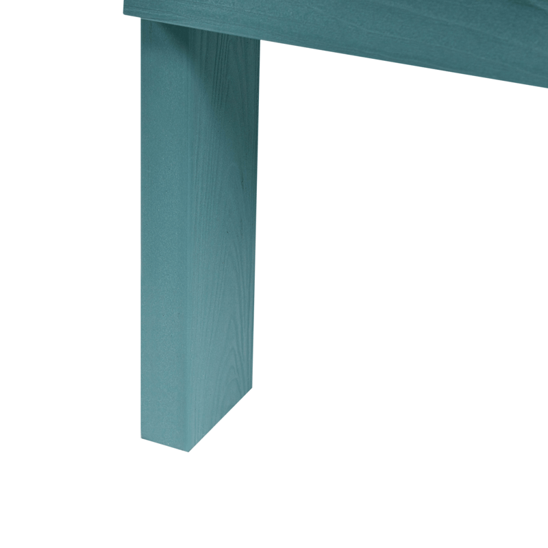 Hagebenk Adirondack 125 cm - Blå - Hagemøbler - Utesofa - Benker