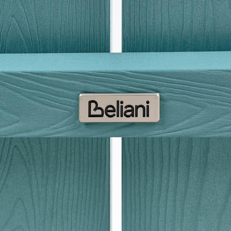 Hagebenk Adirondack 125 cm - Blå - Hagemøbler - Utesofa - Benker