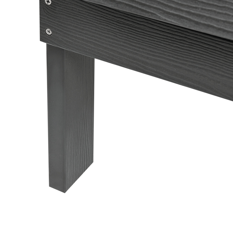 Hagebenk Adirondack 125 cm - Grå - Hagemøbler - Utesofa - Benker