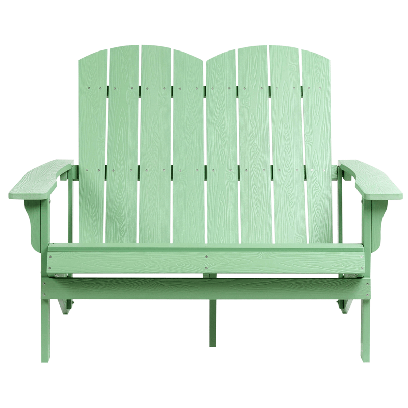 Hagebenk Adirondack 125 cm - Grønn - Hagemøbler - Utesofa - Benker
