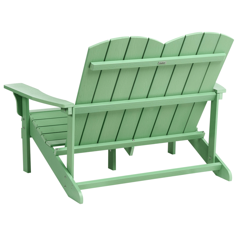 Hagebenk Adirondack 125 cm - Grønn - Hagemøbler - Utesofa - Benker