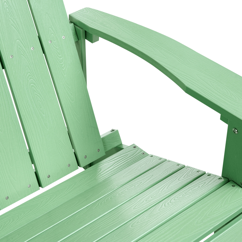 Hagebenk Adirondack 125 cm - Grønn - Hagemøbler - Utesofa - Benker