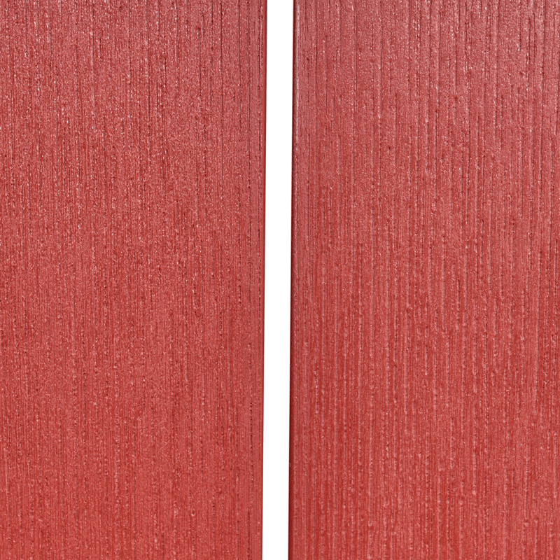 Hagebenk Adirondack 125 cm - Rød - Hagemøbler - Utesofa - Benker