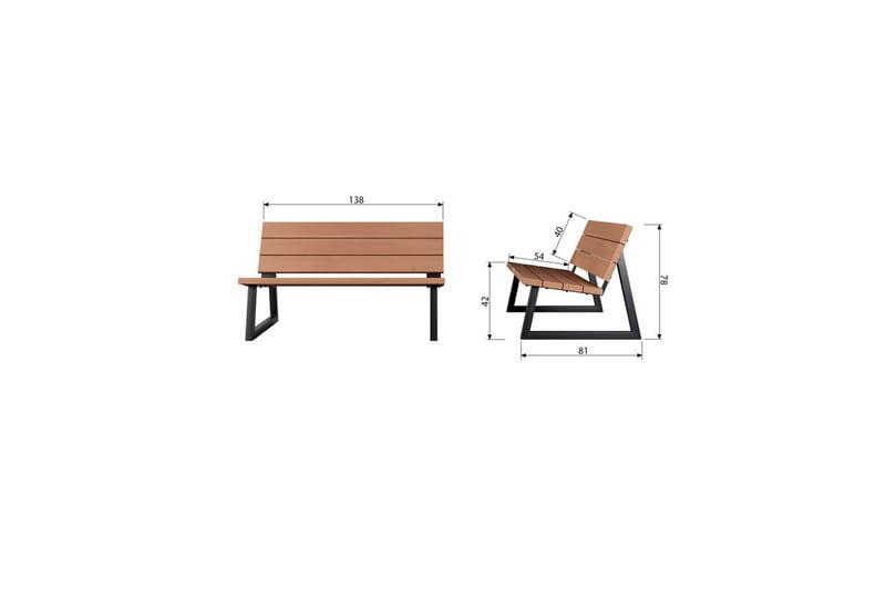Hagebenk Banco - Hagemøbler - Utesofa - Benker