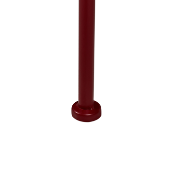 Hagebenk Cavinia 125 cm Jern - Rød - Hagemøbler - Utesofa - Benker
