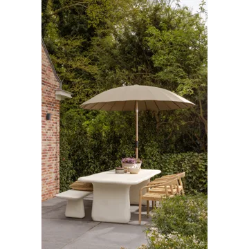 Hagebenk Loggia 227 cm utendørs - Natur - Hagemøbler - Utesofa - Benker