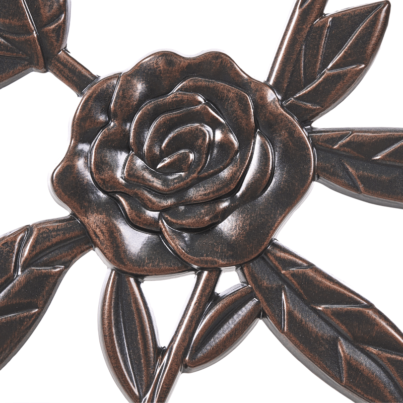 Hagebenk Piura 88 cm Aluminium - Brun - Hagemøbler - Utesofa - Benker