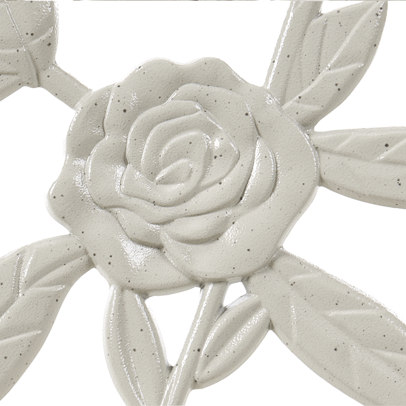 Hagebenk Piura 88 cm Aluminium - Hvit - Hagemøbler - Utesofa - Benker