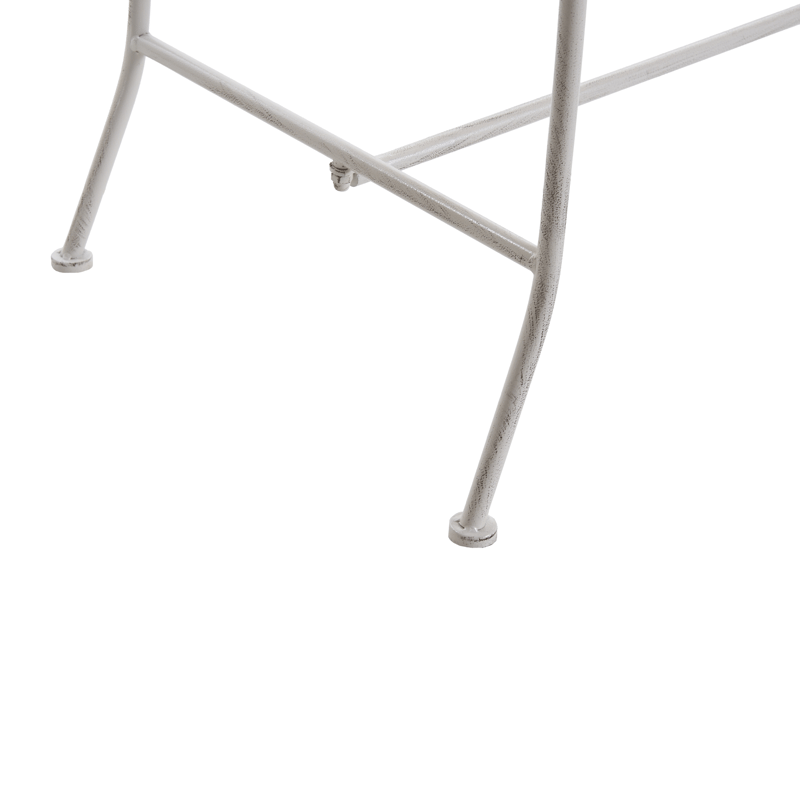 Hagebenk Pavia 146 cm Jern - Hvit - Hagemøbler - Utesofa - Benker