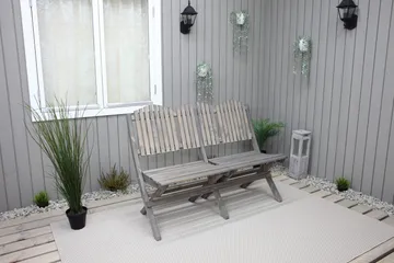 Delpino Sofa - Grå - Hagemøbler - Loungemøbler - Lounge sofa