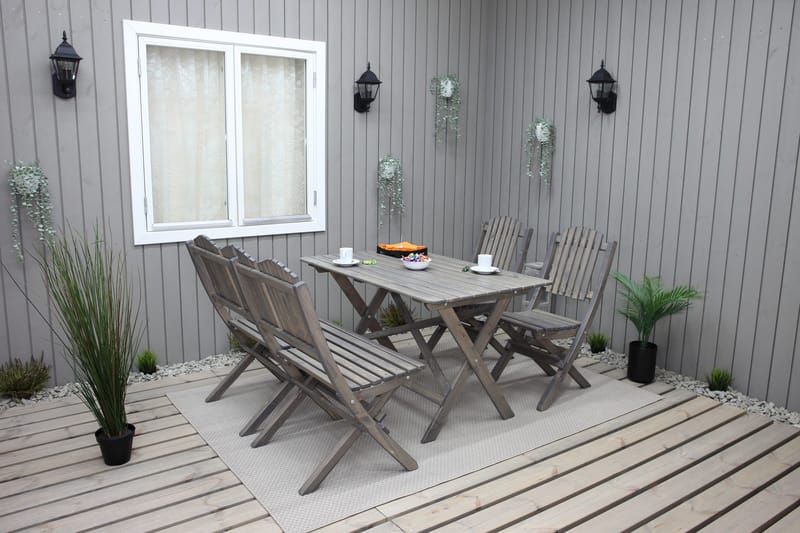 Delpino Sofa - Grå - Hagemøbler - Utesofa - Hagebenk & hagesofa