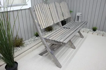 Delpino Sofa - Grå - Hagemøbler - Loungemøbler - Lounge sofa