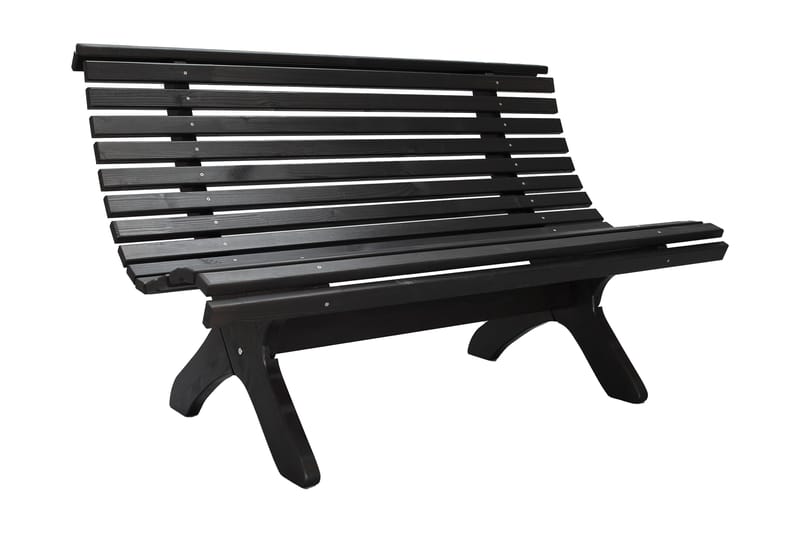 Norvald Benk - Kaffesvart - Hagemøbler - Utesofa - Hagebenk & hagesofa
