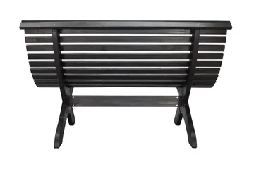 Norvald Benk - Kaffesvart - Hagemøbler - Utesofa - Benker