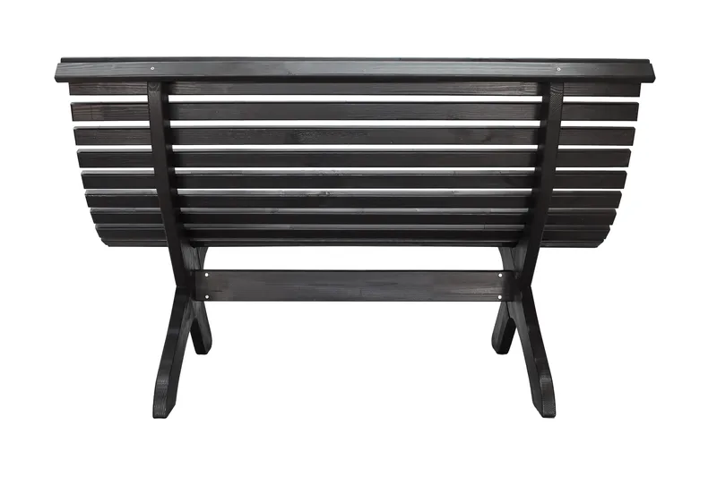 Norvald Benk - Kaffesvart - Hagemøbler - Utesofa - Hagebenk & hagesofa