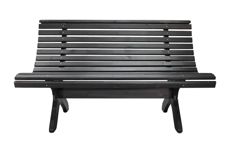 Norvald Benk - Kaffesvart - Hagemøbler - Utesofa - Hagebenk & hagesofa