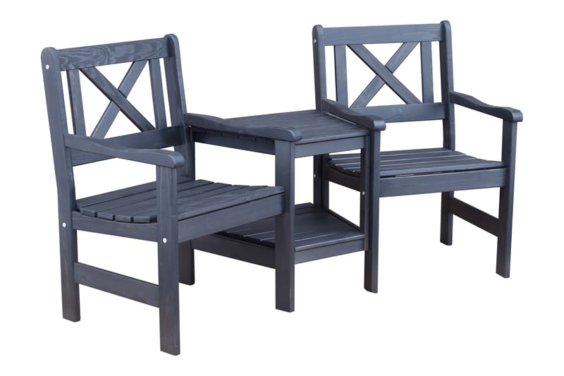 Olivo Hagelenestol - Svart - Hagemøbler - Utesofa - Hagebenk & hagesofa