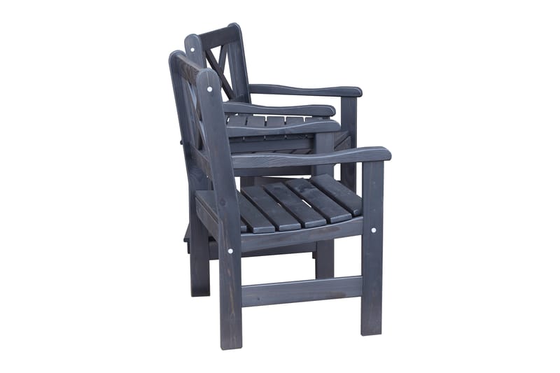 Olivo Hagelenestol - Svart - Hagemøbler - Utesofa - Hagebenk & hagesofa