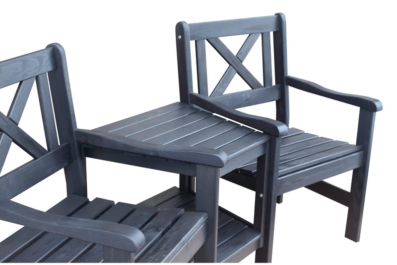 Olivo Hagelenestol - Svart - Hagemøbler - Utesofa - Hagebenk & hagesofa