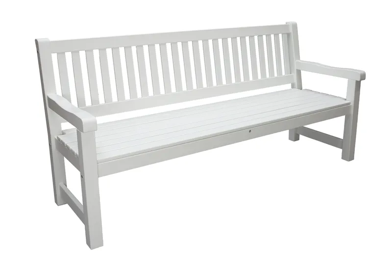 Rimforsa Hagesofa, Hvitglasert Furu