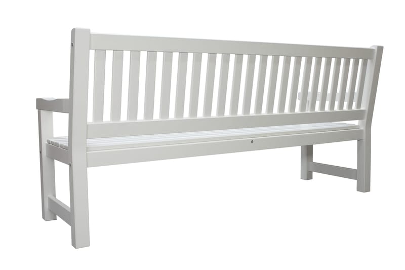 Rimforsa Hagesofa - Hvitglasert Furu - Hagemøbler - Utesofa - Hagebenk & hagesofa