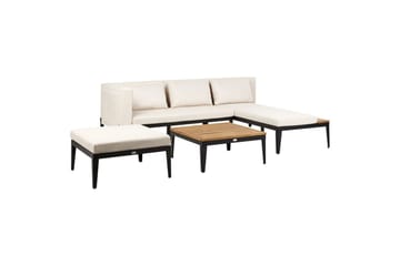 Hagesofagruppe med bord 3-seters Bracciano - Hagemøbler - Loungemøbler - Sofagruppe utendørs