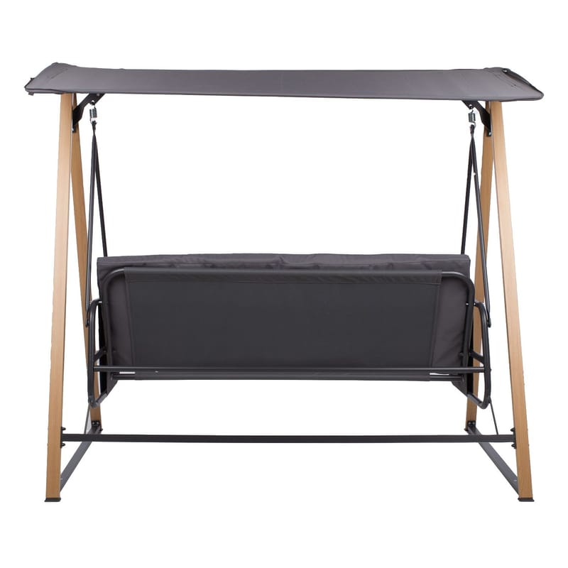 Hageswing HOME4YOU Helia 3-seters hall - Grå - Hagemøbler - Utesofa - Hengesofa