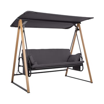 Hageswing HOME4YOU Helia 3-seters hall - Grå - Hagemøbler - Utesofa - Hengesofa