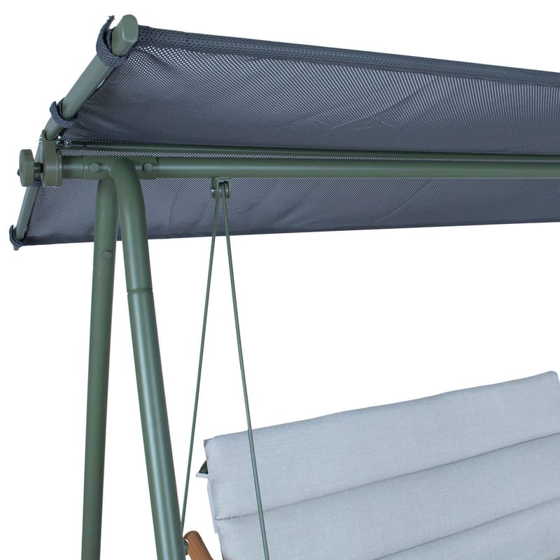 Hageswing HOME4YOU Massiom 2-seter grønn - Grønn - Hagemøbler - Utesofa - Hengesofa