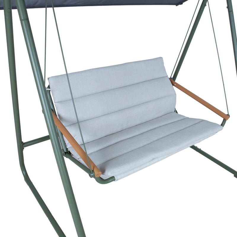 Hageswing HOME4YOU Massiom 2-seter grønn - Grønn - Hagemøbler - Utesofa - Hengesofa
